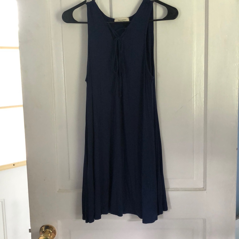 Navy Blue Dress